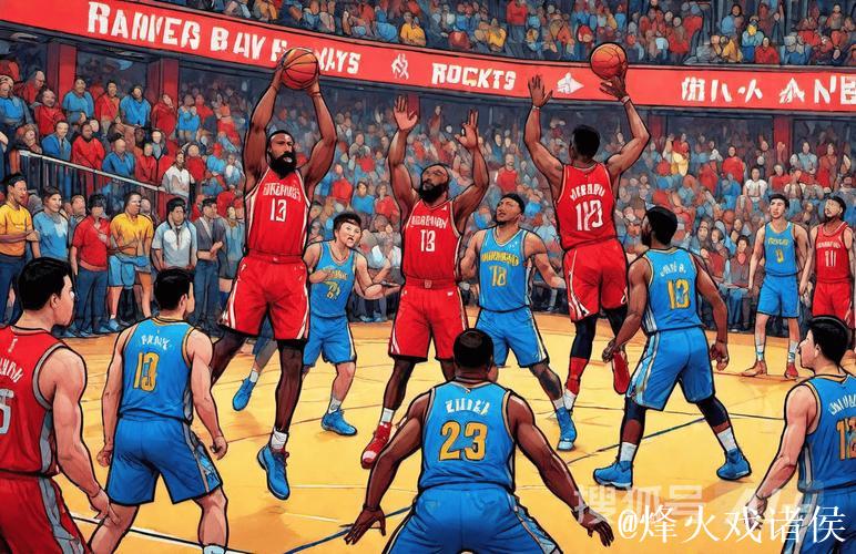 火箭三节86-89落后掘金，比赛胜负难料